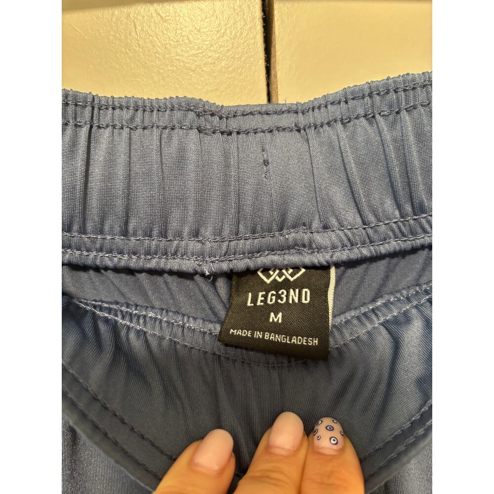 LEG3ND Men's Blue Training Athletic Shorts M - Picture 3 of 9